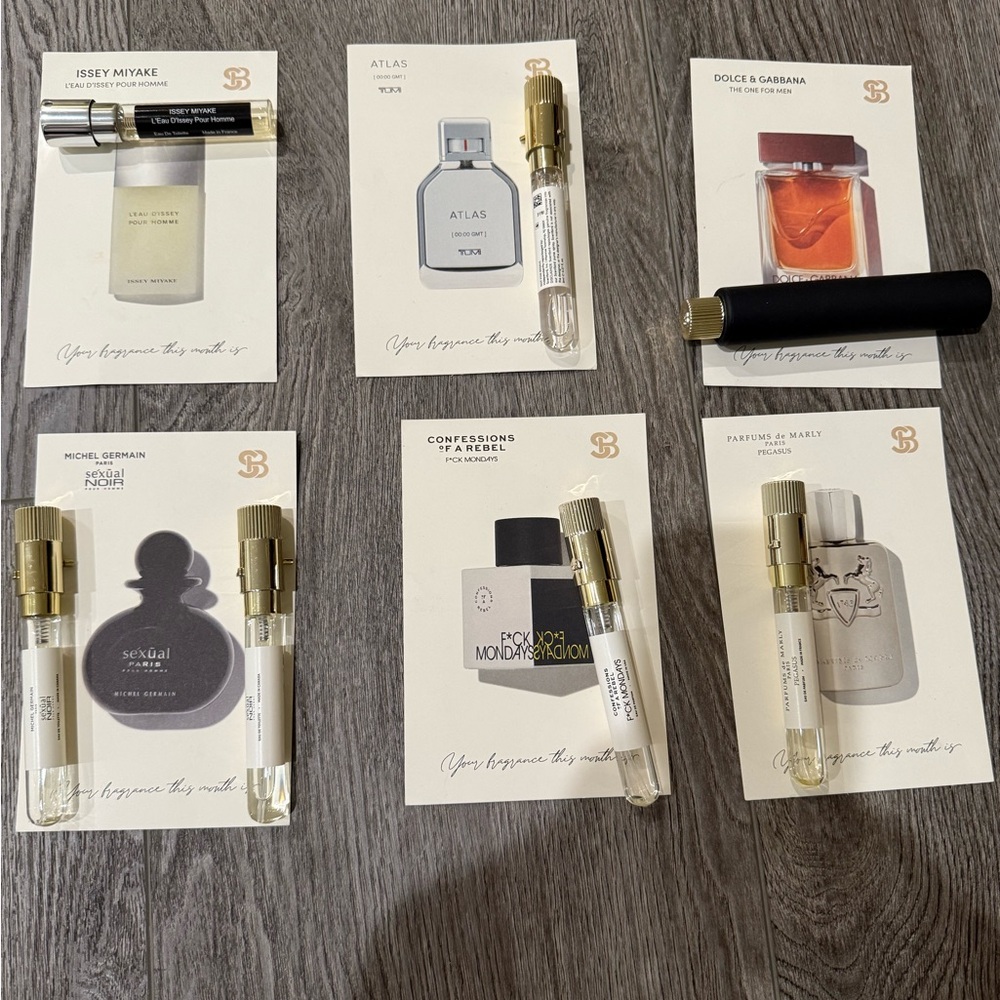 Luxury Perfume Sample Set